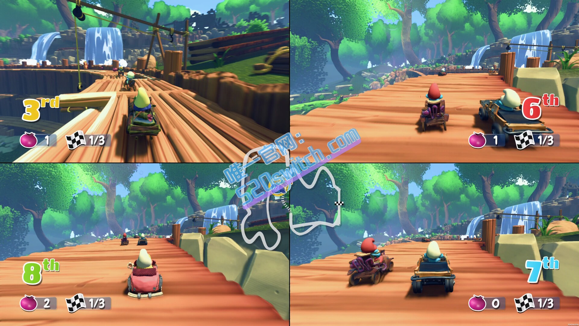 《蓝精灵卡丁车 Smurfs Kart》Switch 1.04.3补丁_2