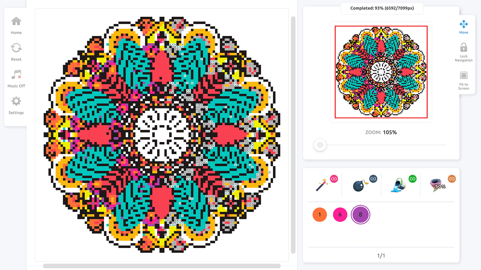 《Pixel Art Coloring book》Switch版1.0.1补丁_1