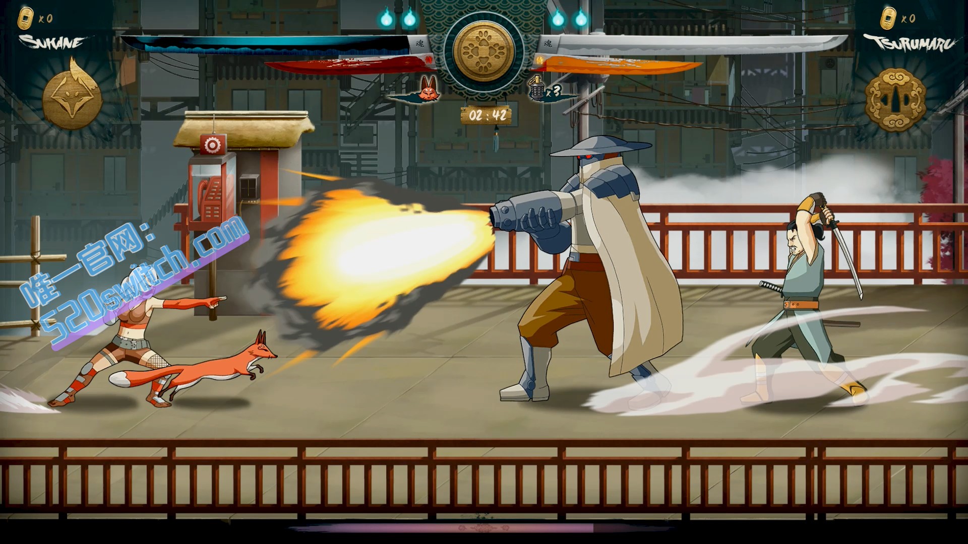 《武士战役最终版 Samurai Riot Definitive Edition》Switch版2.0.3补丁_2