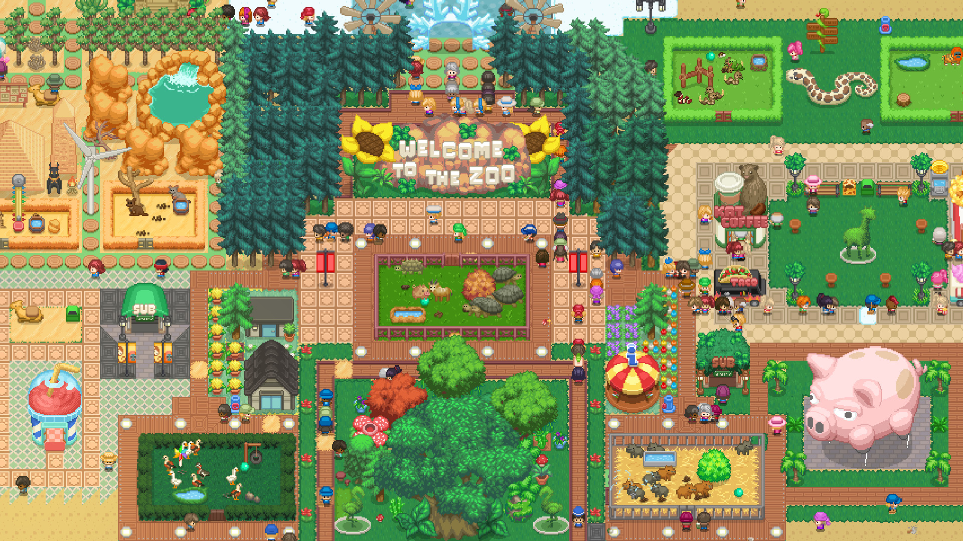 《一起来造动物园 Let’s Build A Zoo》Switch版1.1.14.1补丁+2DLC_2