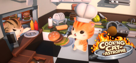 《猫咪闹厨房 Cooking Cat-Astrophe》Switch美版中文+1.0.1补丁_0