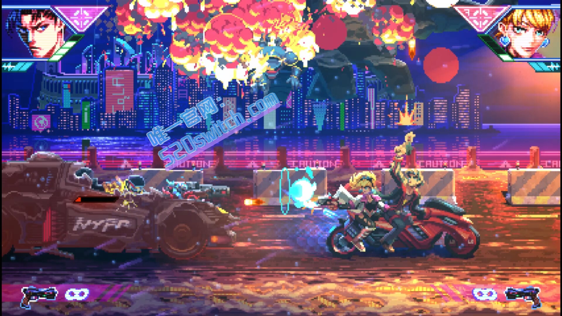 《霓虹地狱 Neon Inferno》Switch版1.0.7补丁_2