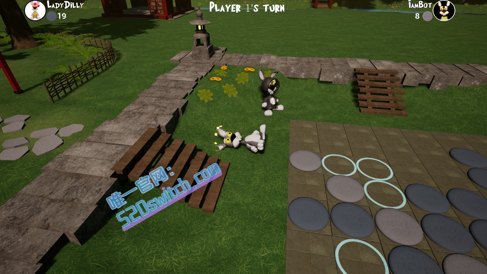 《兔子黑白棋 Bunny Reversi》Switch 1.0.0补丁_1
