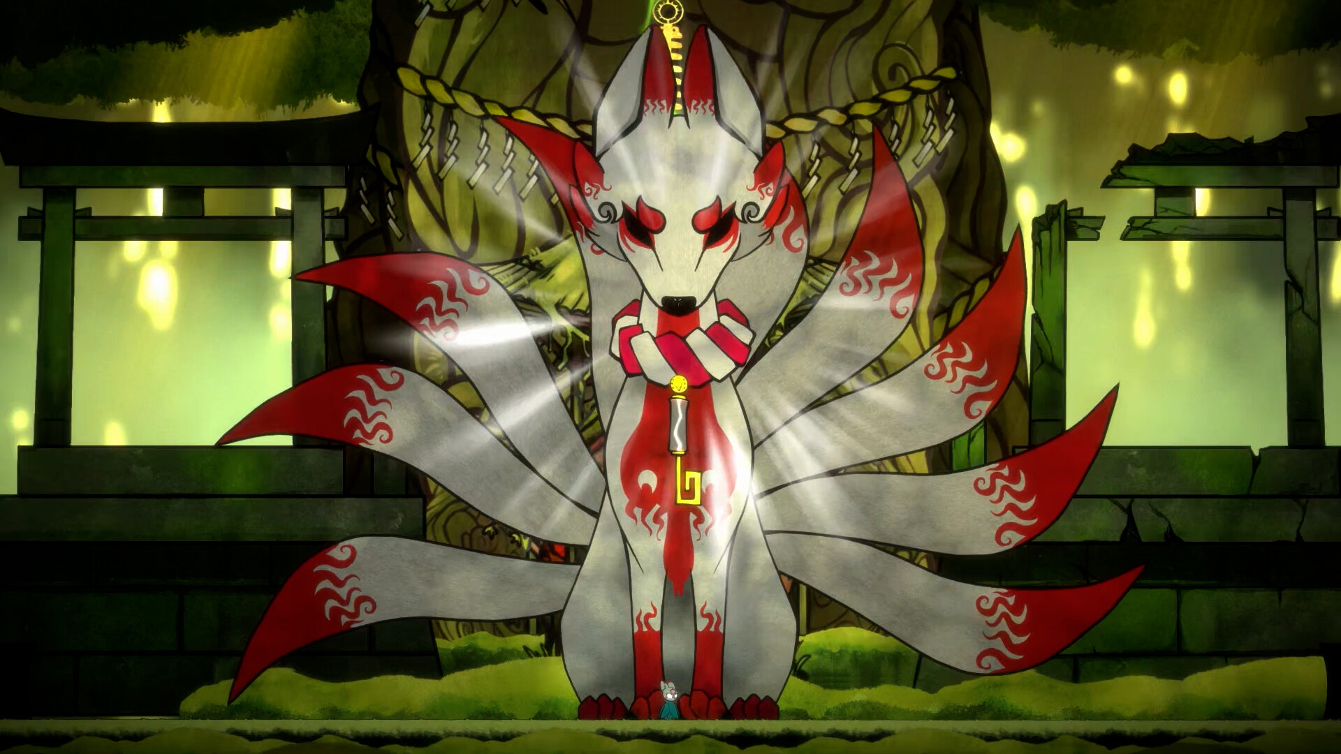 《波与月夜之青莲 Bō Path of the Teal Lotus》Switch版1.1.2补丁_1