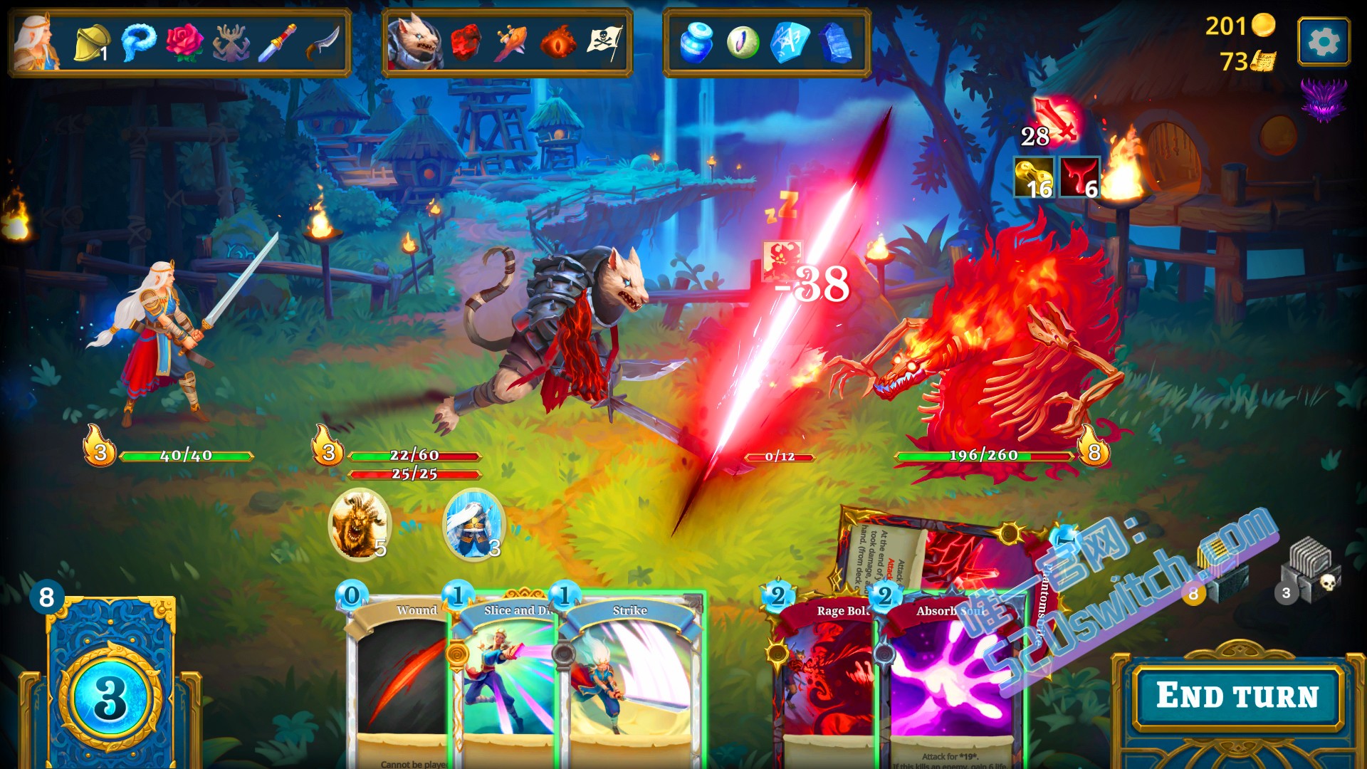 《魔域之书 Roguebook》Switch版1.1.0补丁+3DLC_1