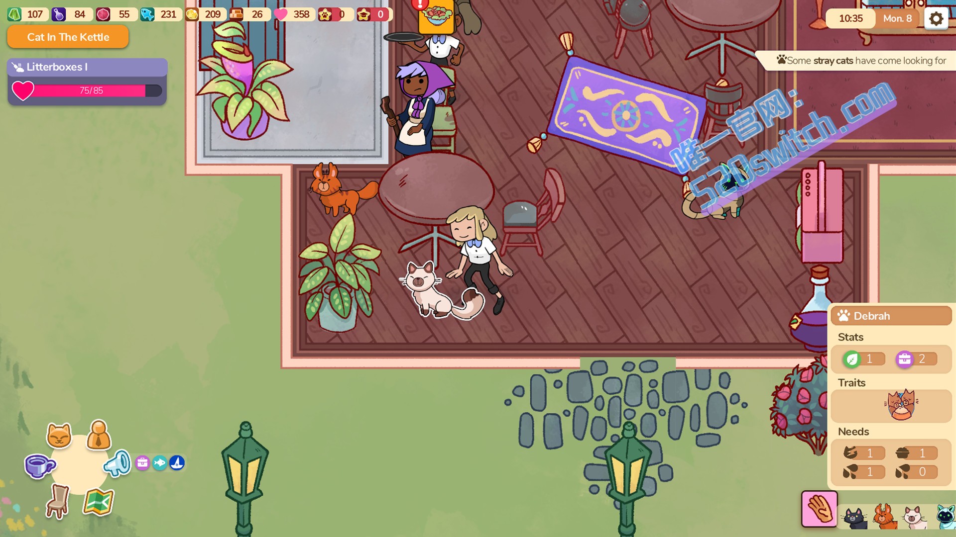 《猫咖经理 Cat Cafe Manager》Switch版1.2.489-s补丁_1
