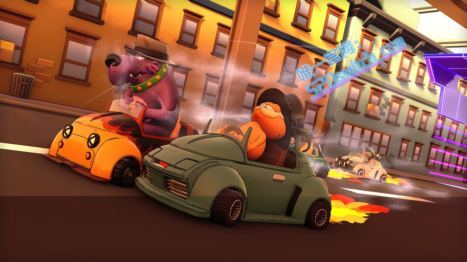 《加菲猫卡丁车 2 漂移无极限 Garfield Kart 2》Switch版1.1.0补丁_1