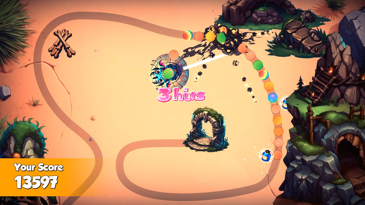 《祖玛世界 怪兽弹珠冒险 Zumba World – The Monster Marble》Switch版_2