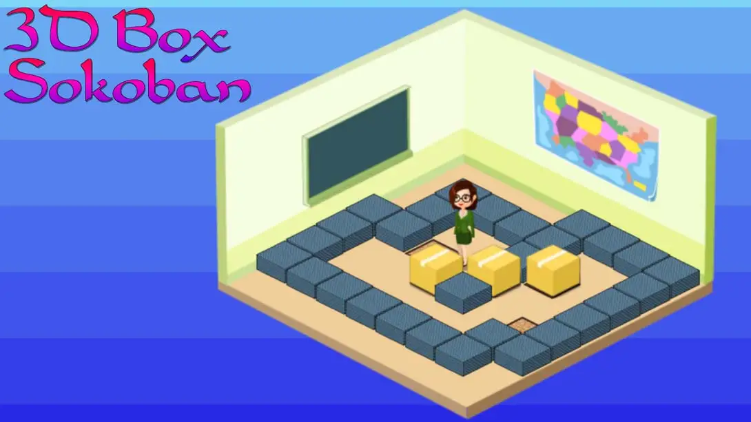 《3D盒子推箱子 3D Box Sokoban》Switch版1.0.0补丁_0