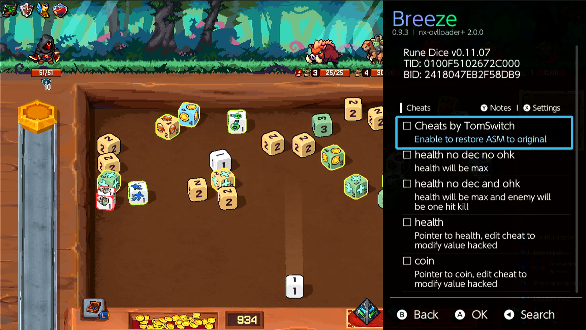 符文之骰 Rune Dice Switch 0.11.07 金手指下载_0