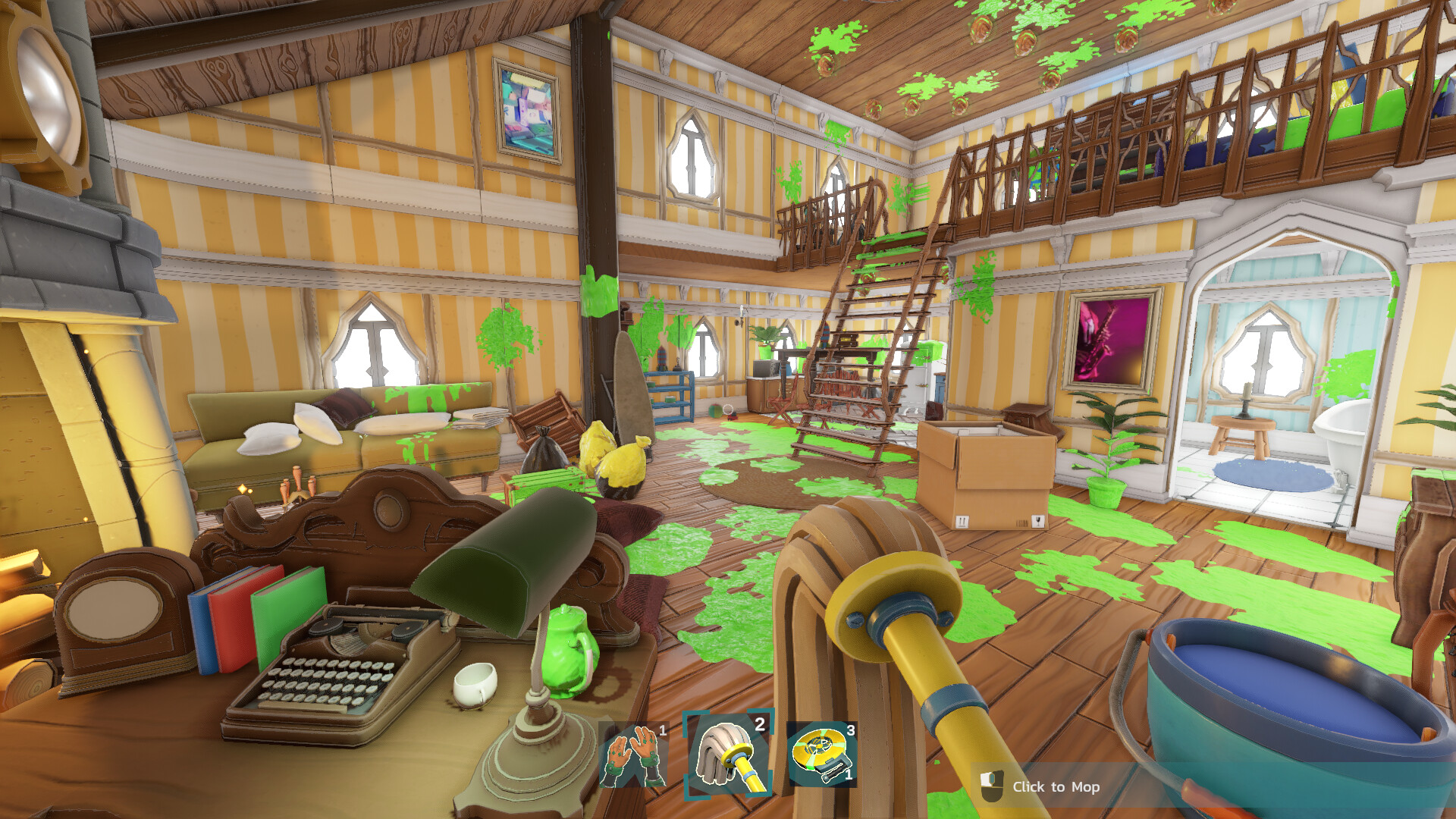 《洗刷刷模拟器/Monster Mop Up》PC版v1.0.24联机版_1