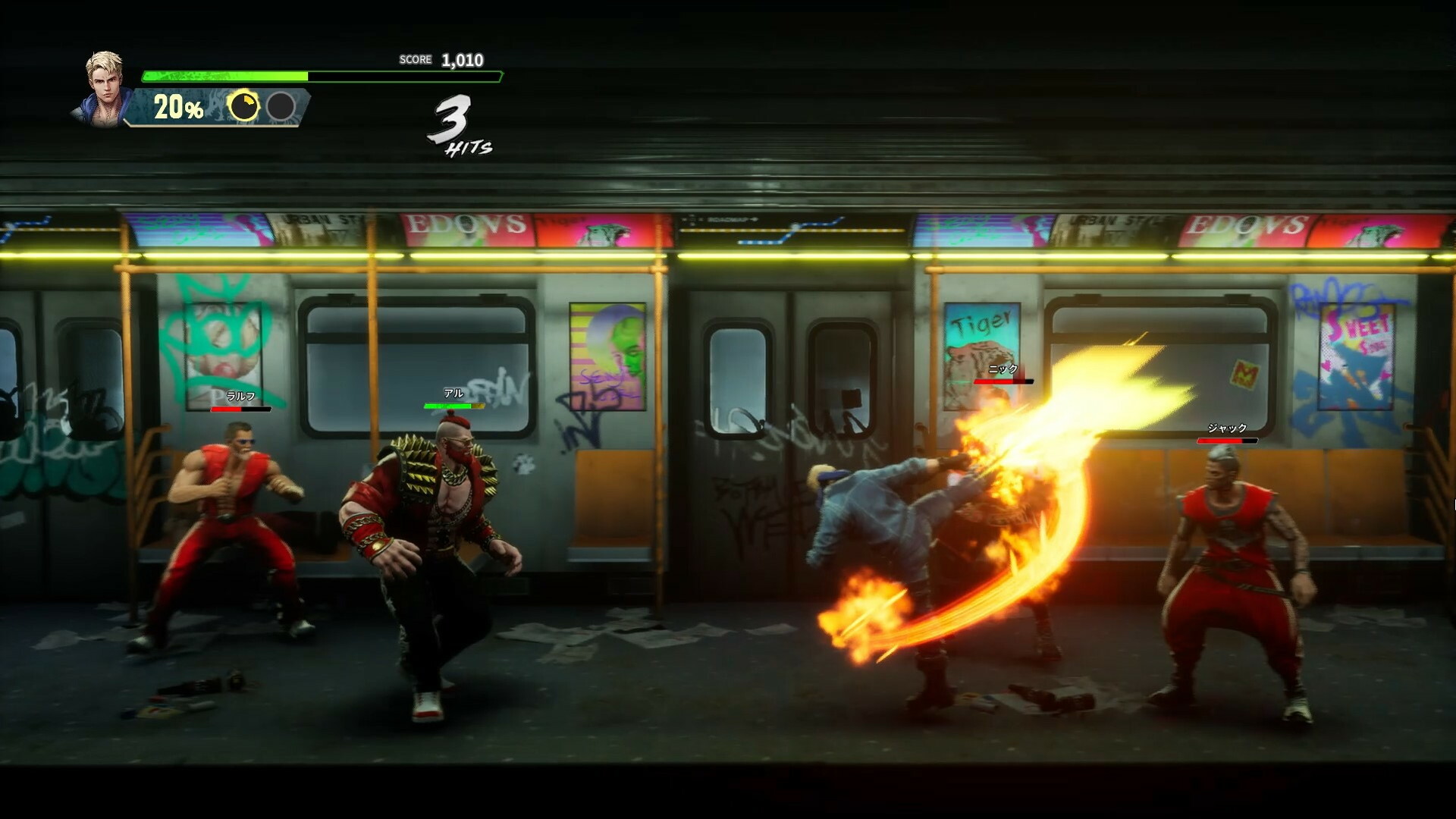 [JSON金手指] 双截龙再临 Double Dragon Revive PS4日版中文V1.01_2