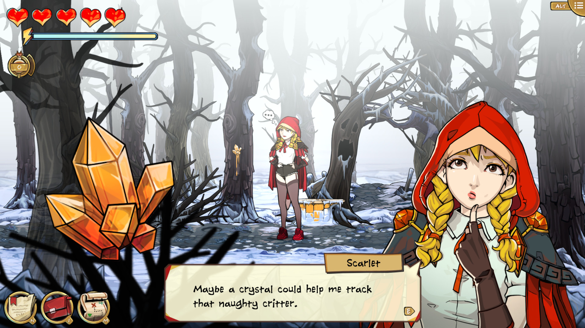 《红帽仙踪 Scarlet Hood and the Wicked Wood》Switch版1.0.0补丁_1