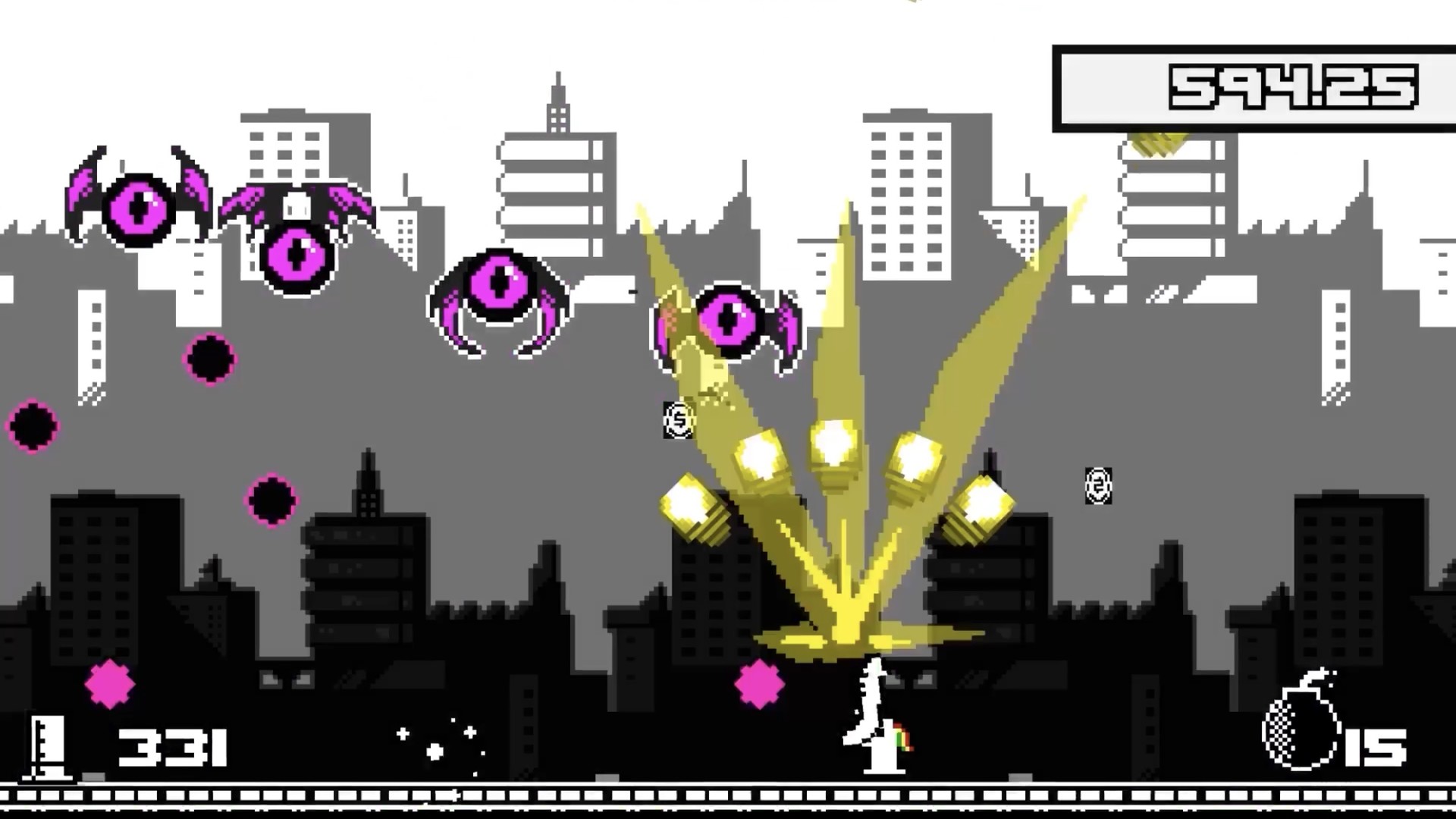 《单色世界：1-bit 独角兽冒险 Unichrome: A 1-Bit Unicorn Adventure》Switch版1.1.0补丁_2