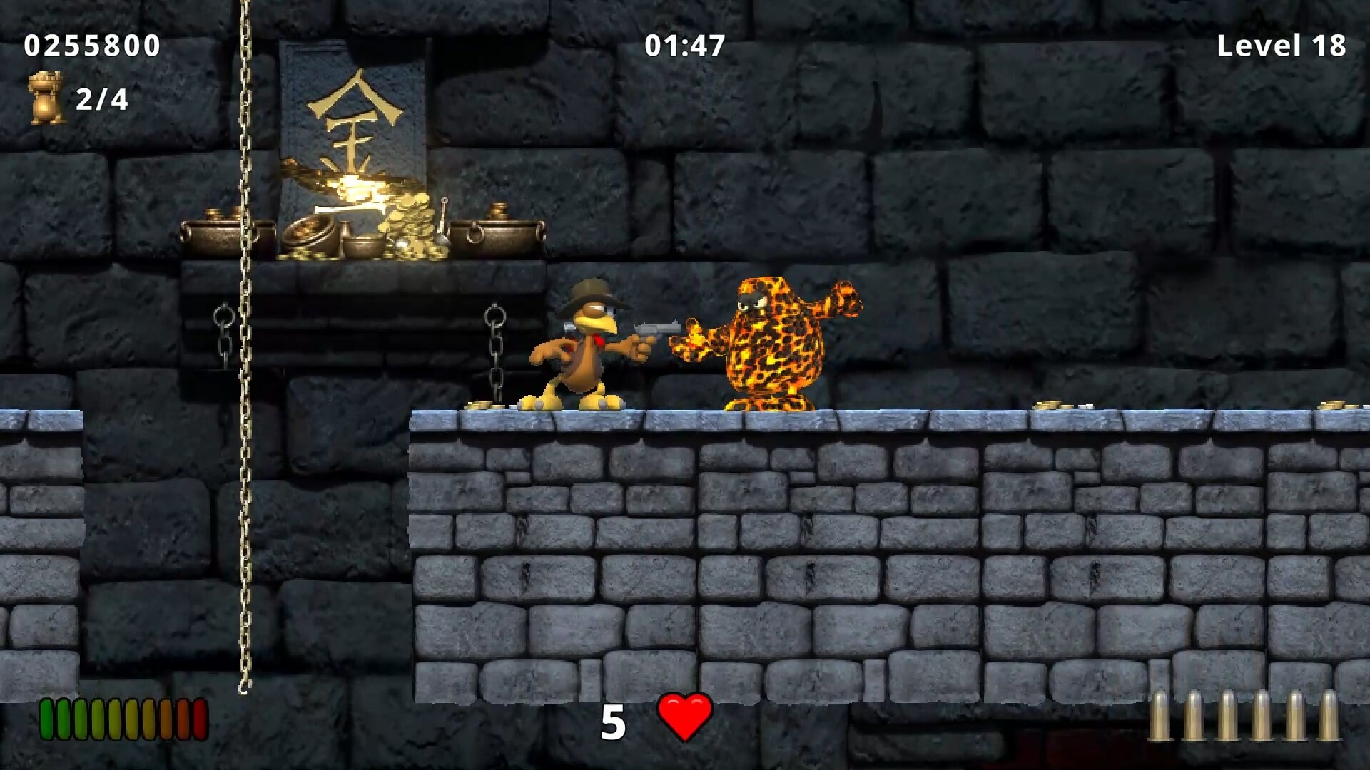 《怪鸡跑酷：宝藏猎人 2 Moorhuhn Jump and Run ‘Traps and Treasures 2’》Switch版1.0.1补丁_1