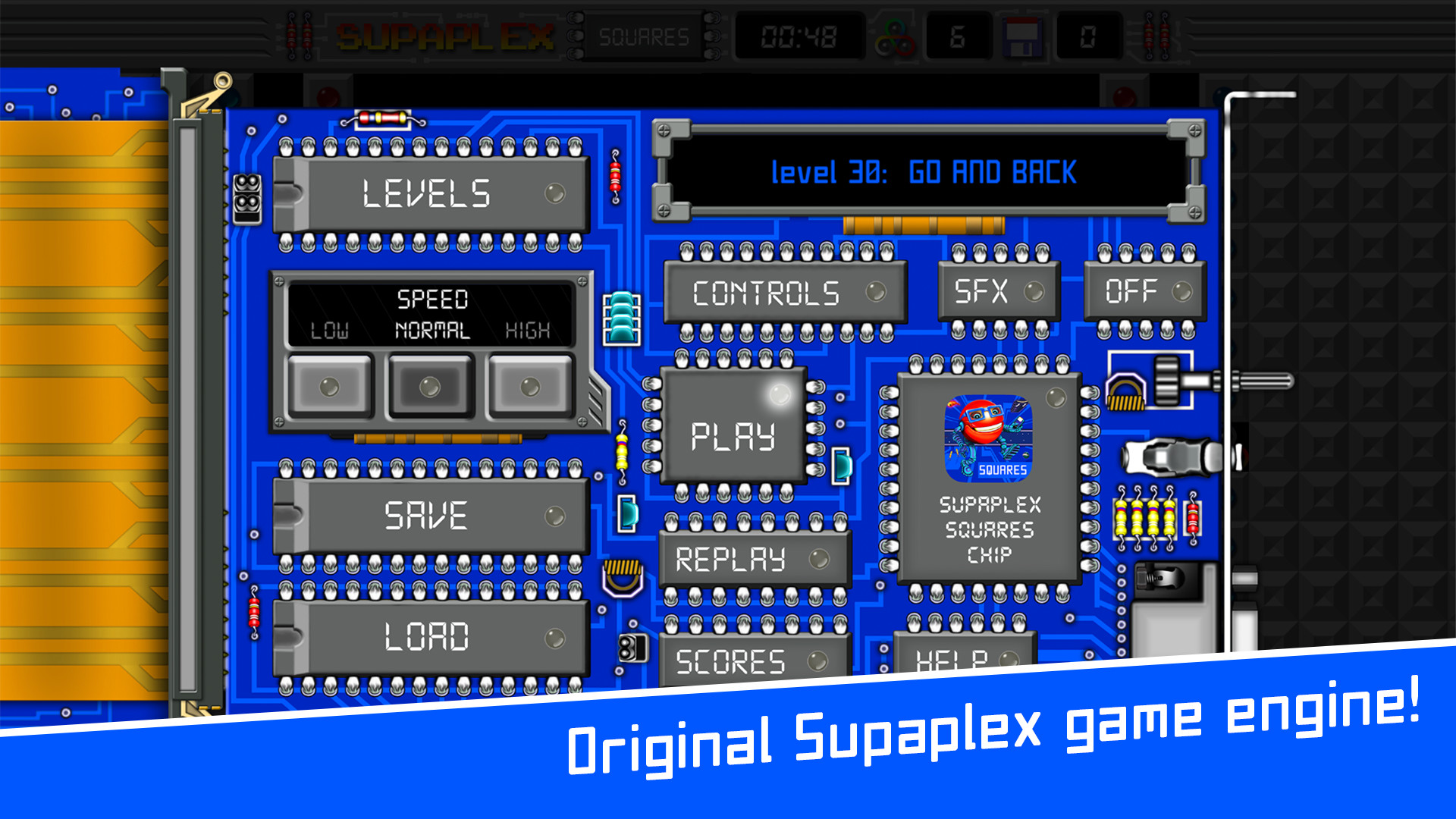 《Supaplex Squares》Switch版1补丁_1
