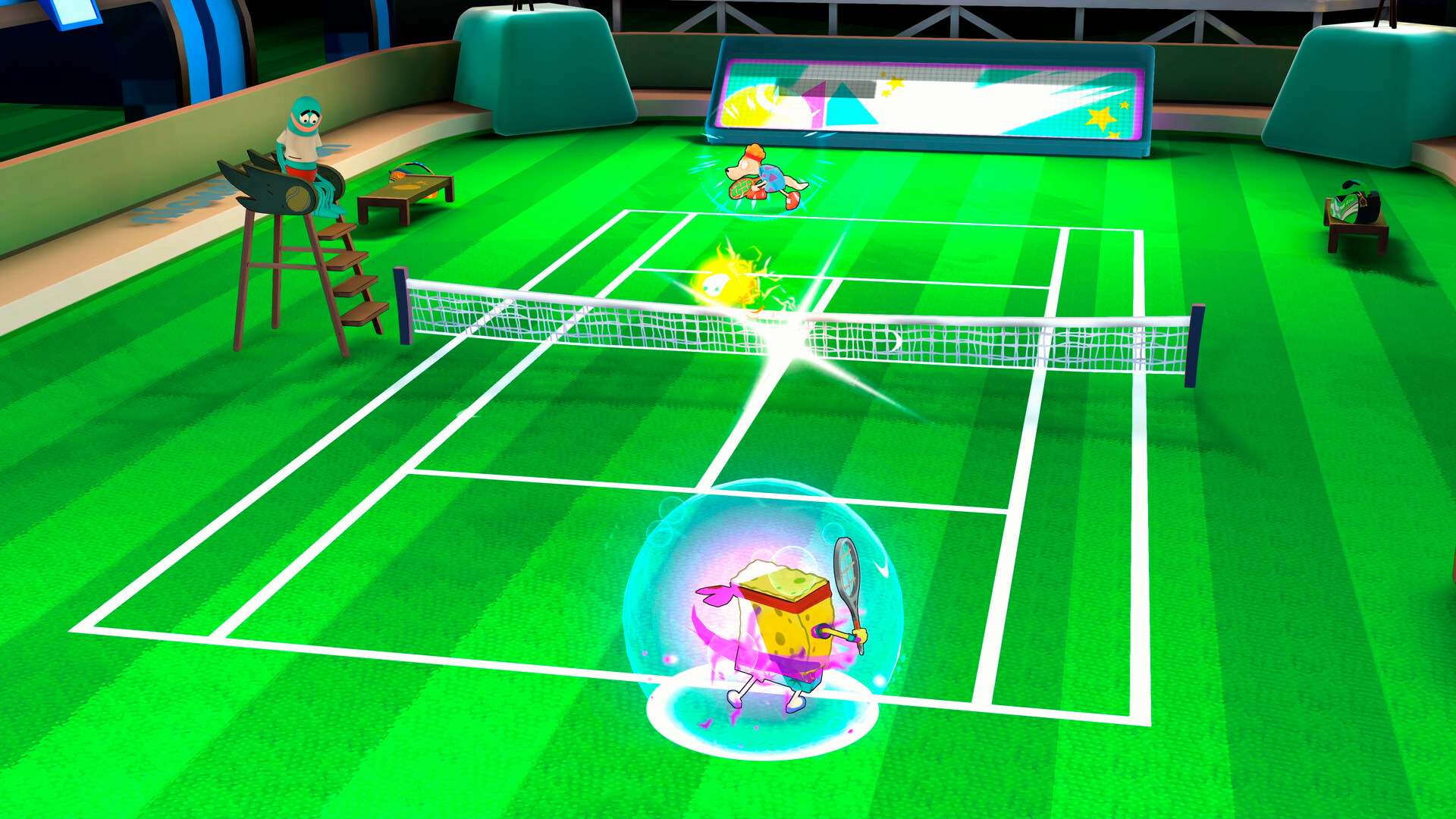 《尼克儿全明星网球 Nickelodeon Extreme Tennis》Switch版+1.0.1补丁_2