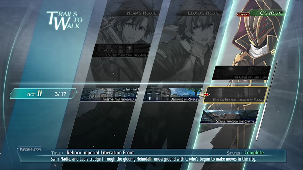 《英雄传说:创之轨迹 The Legend of Heroes: Trails into Reverie》Switch版+1.0.2补丁+5DLC_1