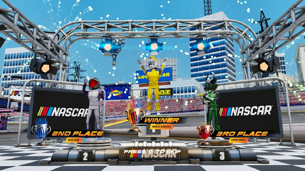 《纳斯卡街机赛车 .NASCAR Arcade Rush》Switch版+1.0.0补丁+1DLC_1