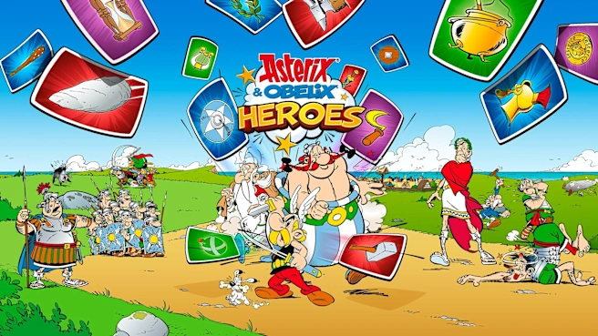 《幻想新国度 英雄 .Asterix & Obelix Heroes》Switch版+1.0.0补丁_0