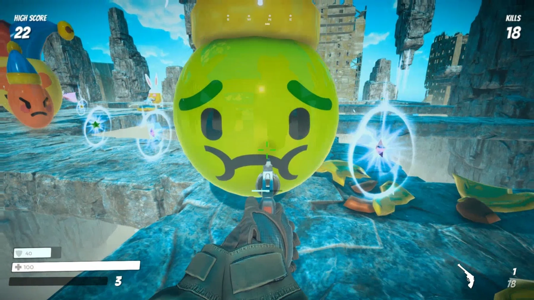 《表情包战场：夏日假期 Emoji Battlefield – Sky Massacre》Switch版_2