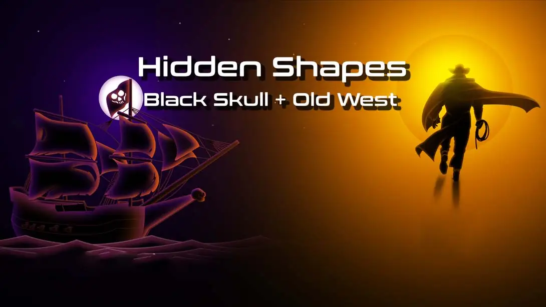 《隐藏形状黑色头骨+旧西部 Hidden Shapes: Black Skull + Old West》Switch版+1.0.0补丁_0