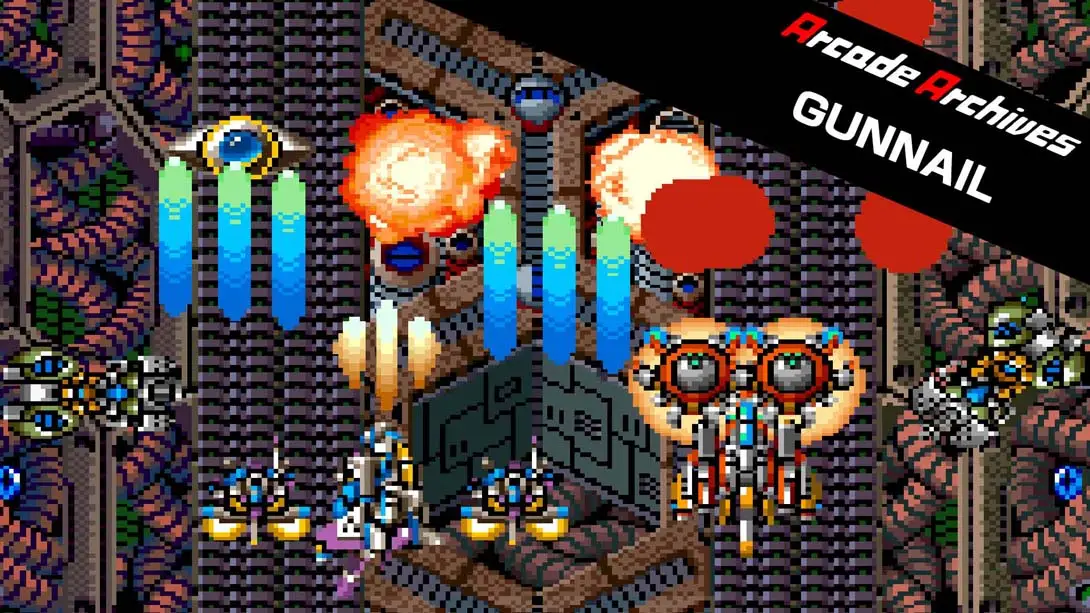《Arcade Archives GUNNAIL》Switch版+1.0.0补丁_0