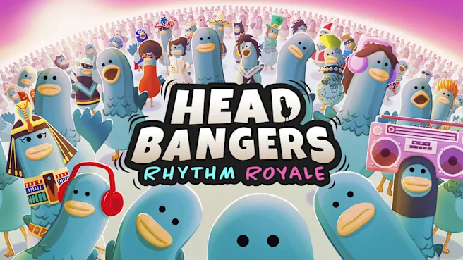 《节奏天鸽 .Headbangers Rhythm Royale》Switch版+1.0.4补丁+1DLC_0