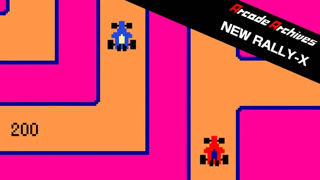 《街机档案 NEW RALLY-X Arcade Archives NEW RALLY-X》Switch版+1.0.0补丁_0