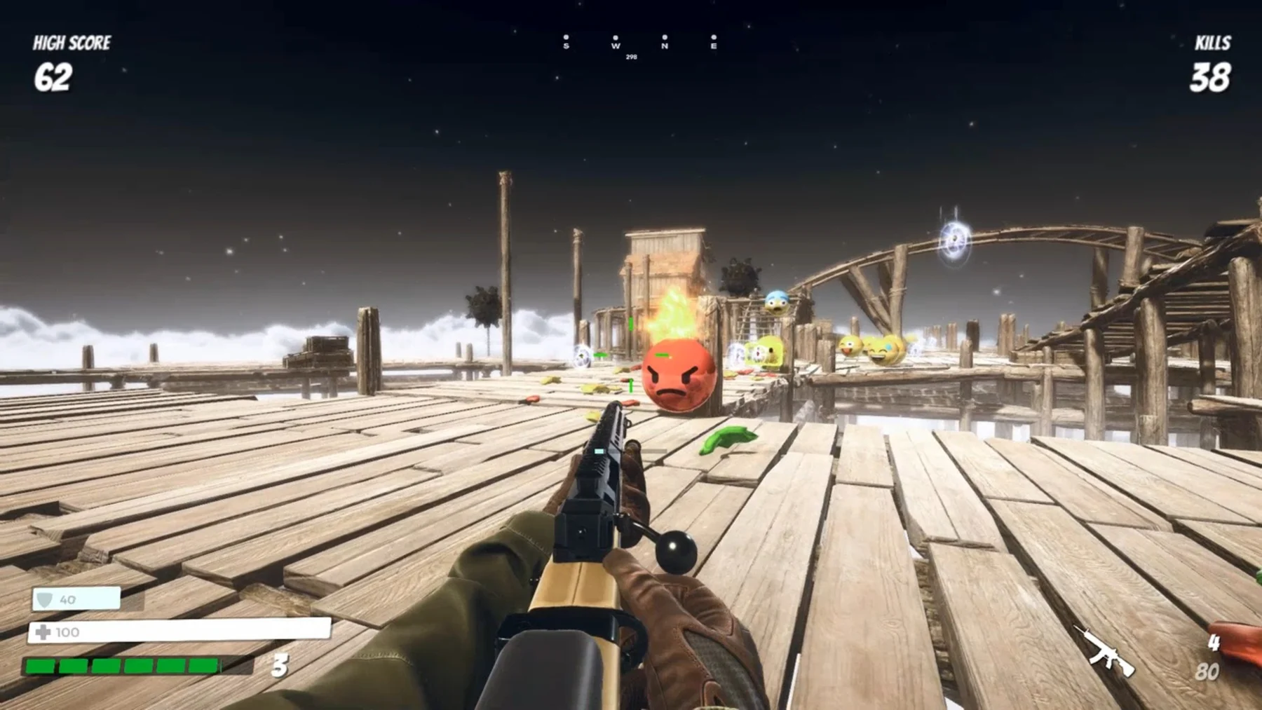 《表情包战场：夏日假期 Emoji Battlefield – Sky Massacre》Switch版_1