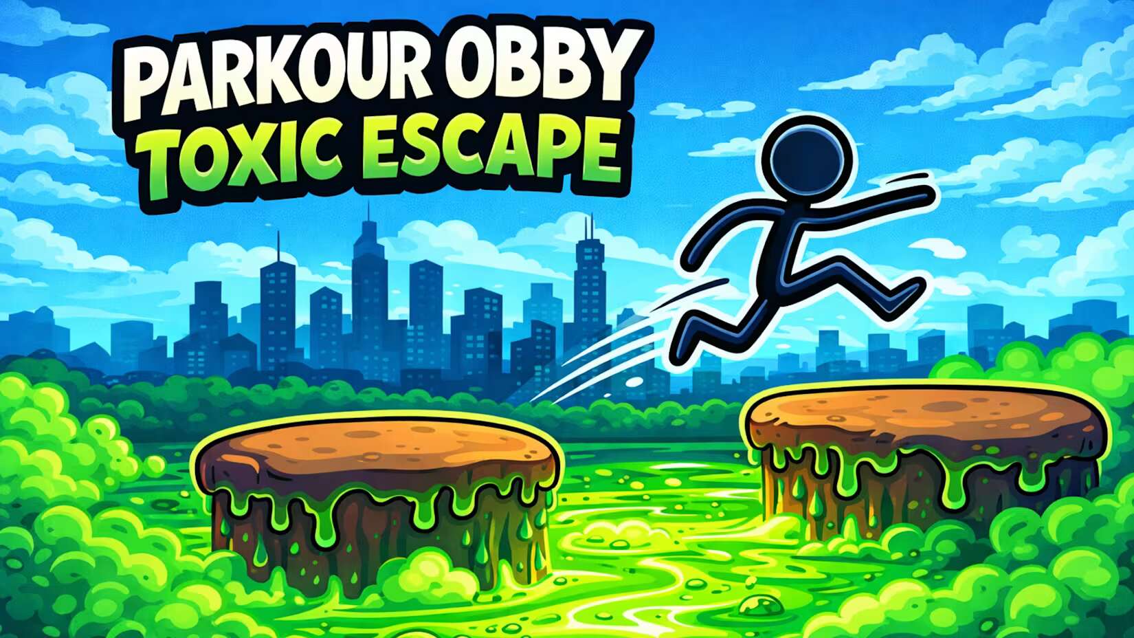 《跑酷逃脱 Parkour Obby： Toxic Escape》Switch版_0