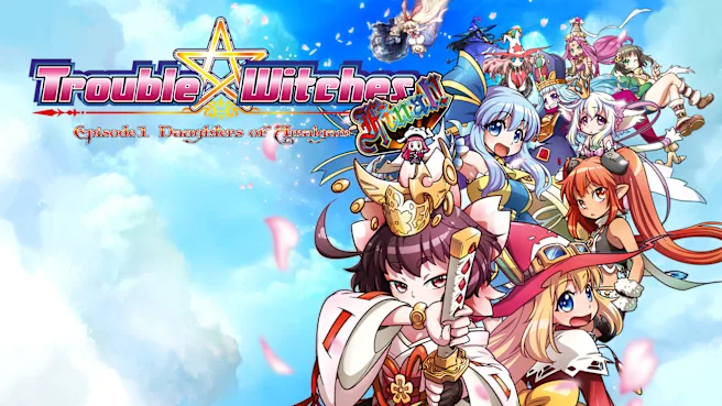 《麻烦小魔女 Trouble Witches Final!》Switch版+1.1.2补丁+2DLC_0