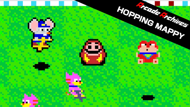 《Arcade Archives HOPPING MAPPY》Switch版+1.0.0补丁_0