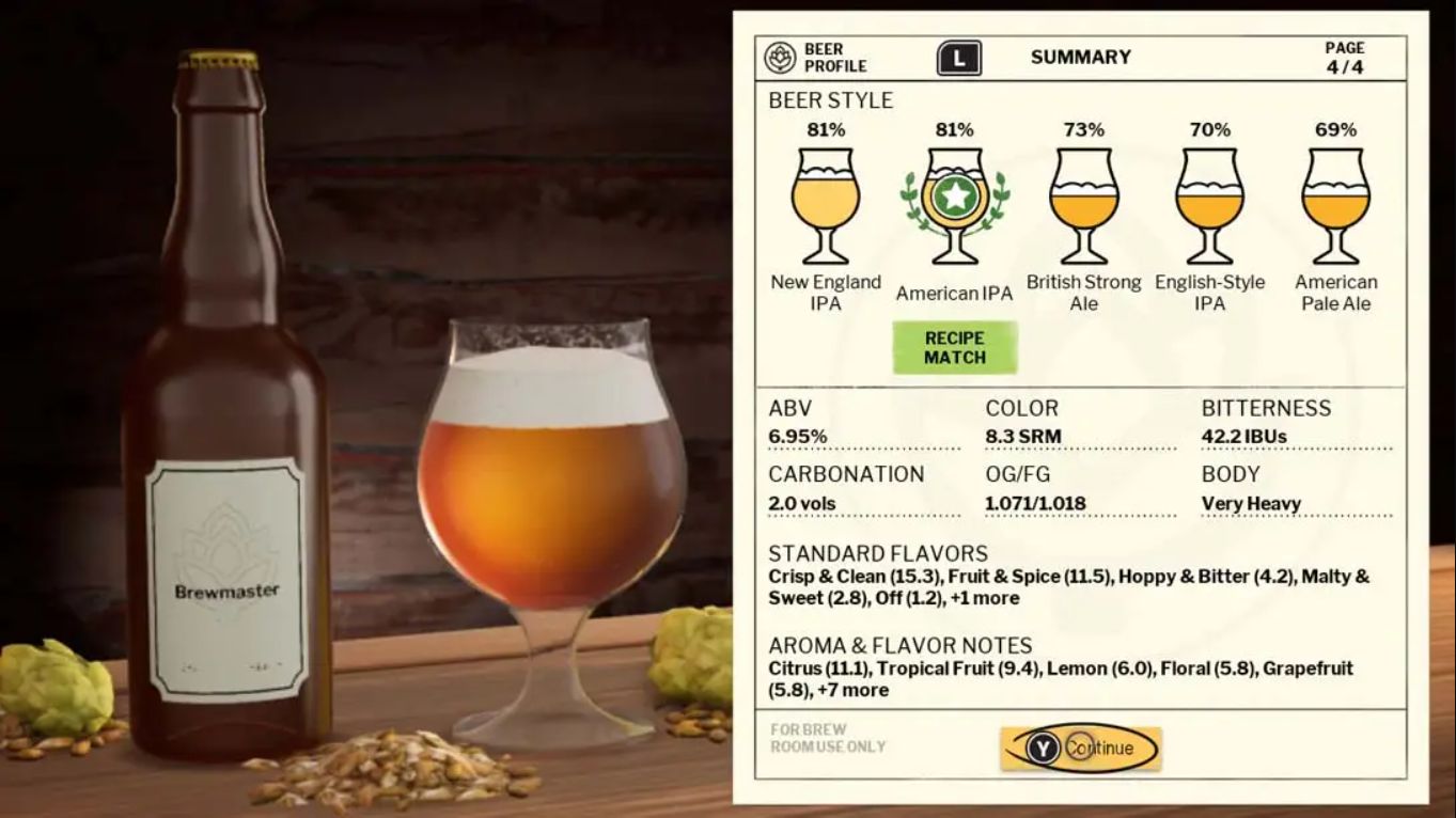 【美版】酿造大师：啤酒酿造大师 .Brewmaster: Beer Brewing Simulator 中文 0.3.14.0_2