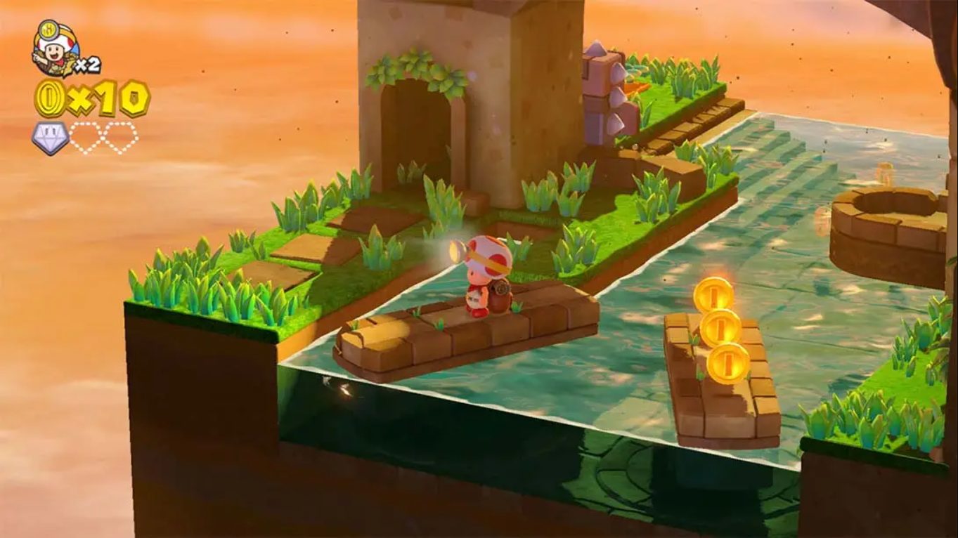 【美版】向前进！奇诺比奥队长 Captain Toad: Treasure Tracker - Special E... 中文汉化 1.4.2_3