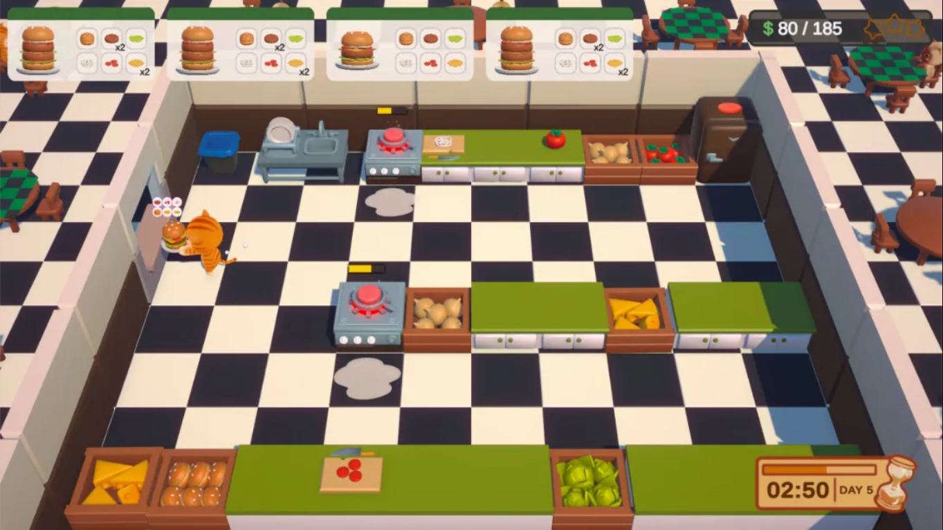 【美版】猫咪闹厨房 .Cooking Cat-Astrophe 中文 1.0.1_4