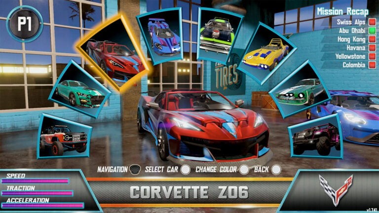《速度与激情 街机版 Fast & Furious Arcade》switch美版中文+1.908补丁_2